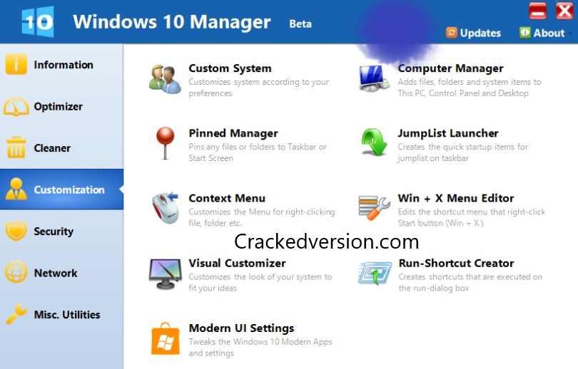 Windows 10 Manager Torrent